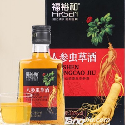 38度福裕和人参虫草酒125ml