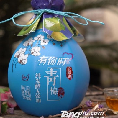 12°有你时青梅发酵酒-500ml
