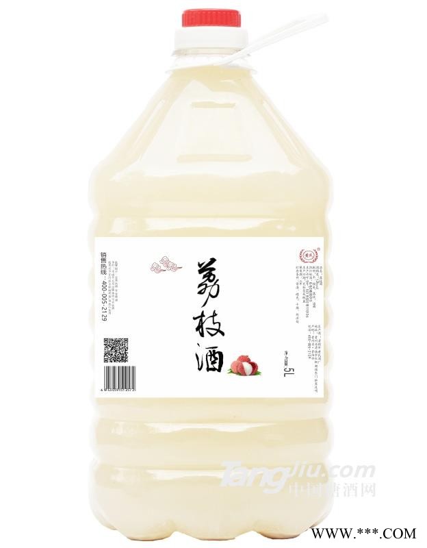 12°黄氏荔枝酒（桶装）-5L