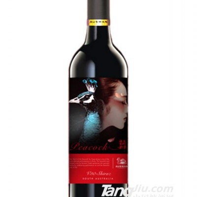 杨丽萍孔雀V30西拉红葡萄酒