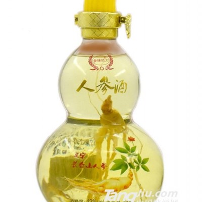 42°人参酒葫芦瓶500ml