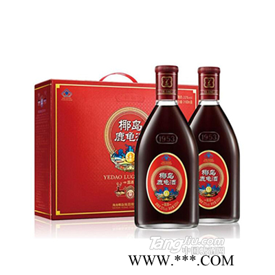 33度椰岛鹿龟酒箱500ml