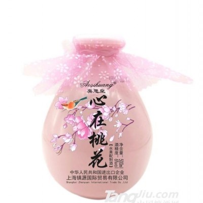 6℃奥思皇心在桃花花果酒