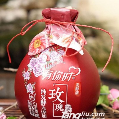 12°有你时玫瑰发酵酒-500ml