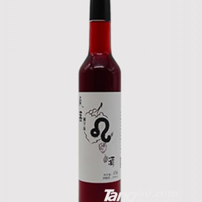 黄氏花果冰酒瓶-桑葚酒10度415ml