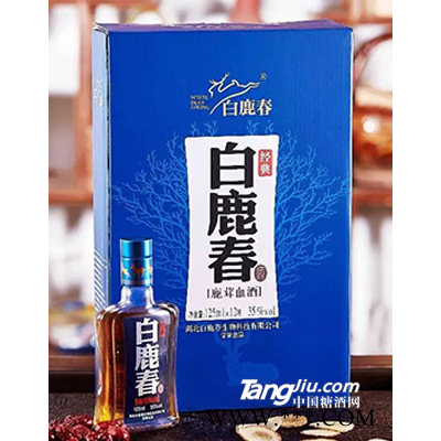 35°-白鹿春鹿茸血酒-125ml