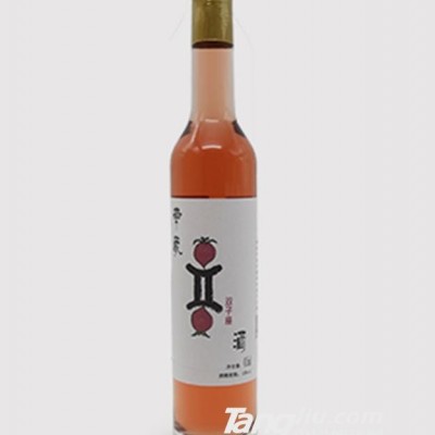 黄氏花果冰酒瓶-草莓酒10度415ml
