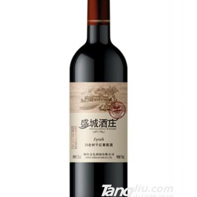 盛城酒庄干红葡萄酒（白标）