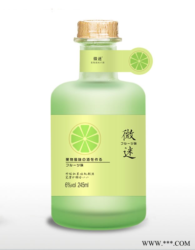 微迷果茶酒-柠檬红茶味245ml