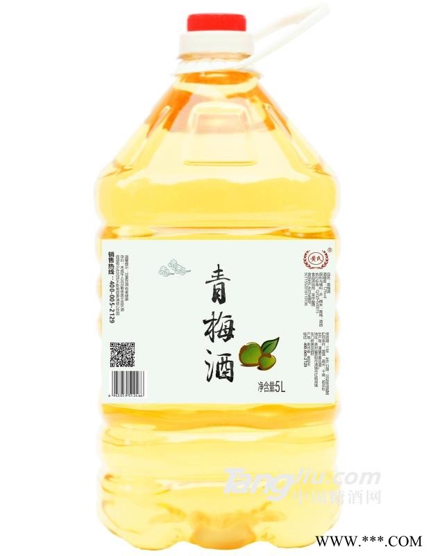 12°黄氏青梅酒（桶装）-5L