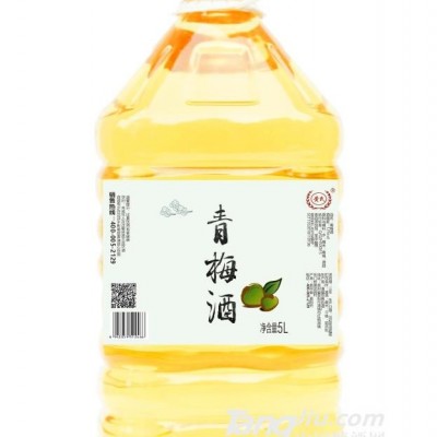 12°黄氏青梅酒（桶装）-5L