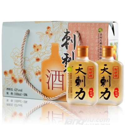 42°天刺力-刺梨配制酒100mlx6
