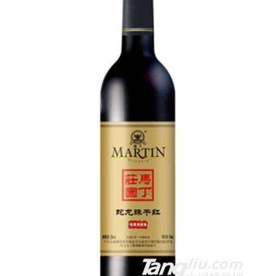 马丁庄园12°蛇龙珠五星干红葡萄酒750ml