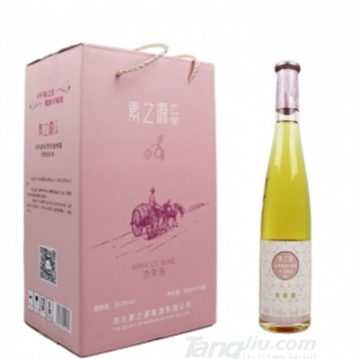 杏果酒低度99%杏果原浆发酵500ml*6整箱