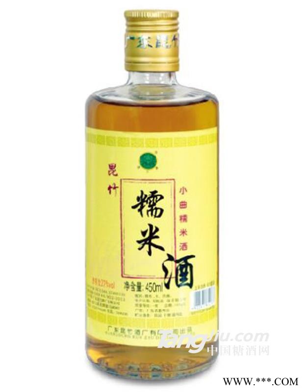 昆竹糯米酒22度