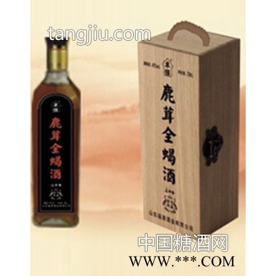 鹿茸全蝎酒45度700ml（单支礼盒）