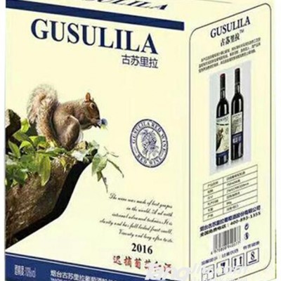 古苏里拉迟摘葡萄红酒750ml