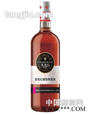 路易红葡萄果露酒图1