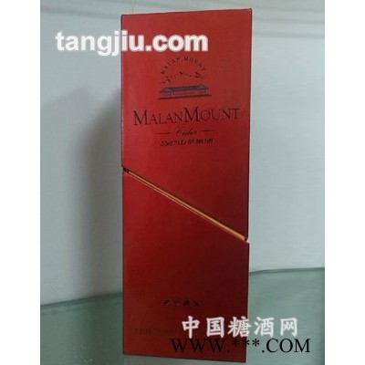 马栏山苹果酒红冠纸盒装