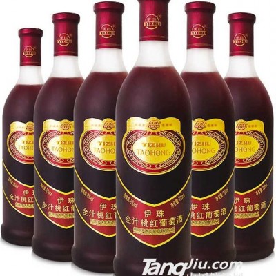 新疆名酒-8度伊珠全汁桃红甜型葡萄酒-720ml