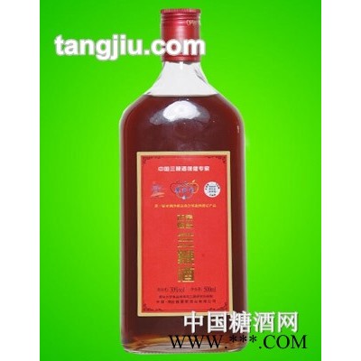 果溢宝中国正宗烟台三鞭酒30度500ml