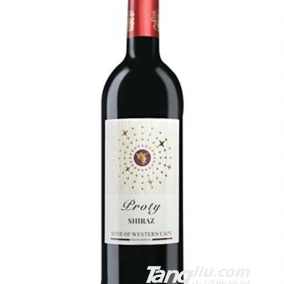 葡珞帝之星西拉红葡萄酒14度750ml