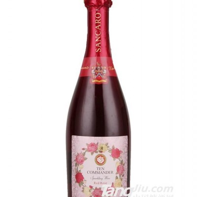藤司令红玫瑰脱醇起泡葡萄酒-750ml