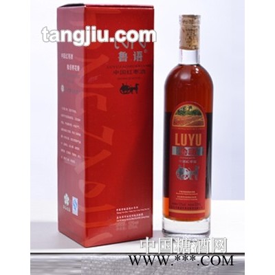 鲁语红枣酒水晶瓶12度520ml
