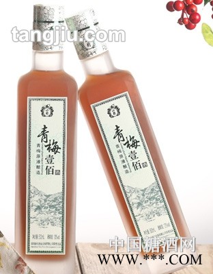 山爵牌青梅壹佰果酒500ml图1