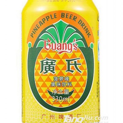 廣氏 菠萝啤 果味饮料-330ml