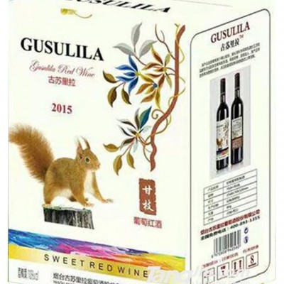 古苏里拉甘枝葡萄酒红酒750ml