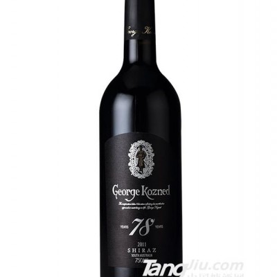 乔治卡臣78纪念版西拉子红葡萄酒-750ml