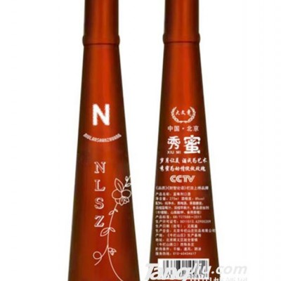 8度牛栏山庄秀蜜蓝莓利口酒-玫瑰情人