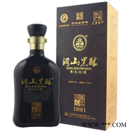 江西特产洞山黑酿洞藏6年(银禄)图1