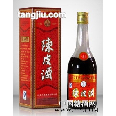 彩包陈皮酒