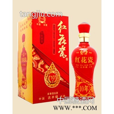 老红花瓷