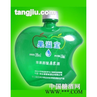 果溢宝青苹果蒸馏原浆酒38度150ml