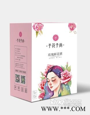 予花予尚-玫瑰鲜花酒（成箱）图1