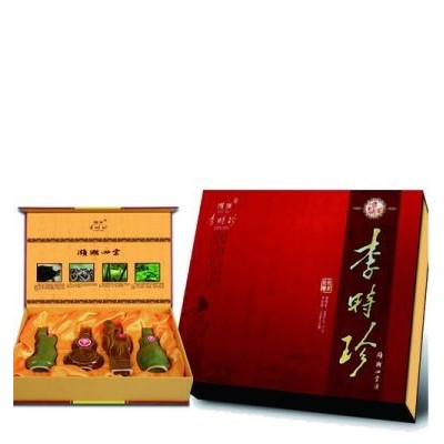 濒湖木盒四宝酒-李时珍滋补酒