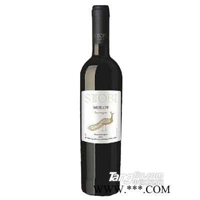 斯多比酒庄梅洛珍品红葡萄酒14度750ml