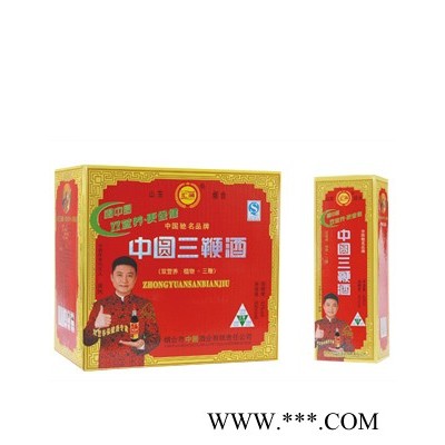 中圆三鞭酒500mlx6