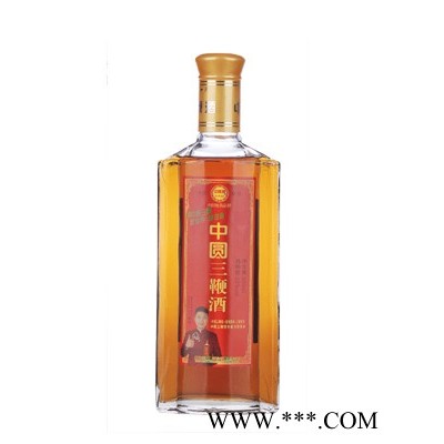 中圆三鞭酒500ml