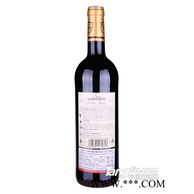 超级波尔多干红葡萄酒AOC750ml