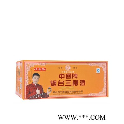中圆三鞭酒125mlx24无糖型