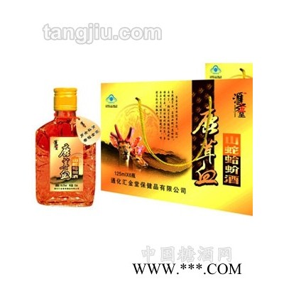 鹿茸血山蛇蛤蚧酒-125ml