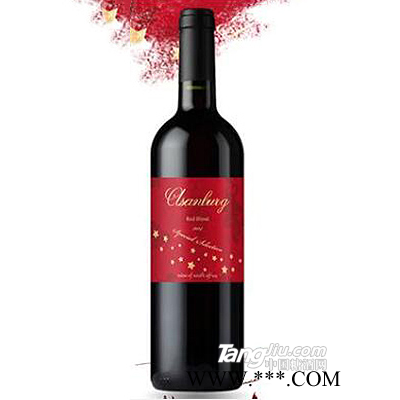 南非爱绅堡特选混酿红葡萄酒14度750ml