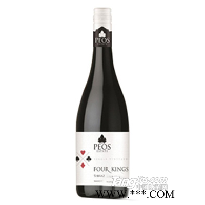 国王系列西拉干红葡萄酒