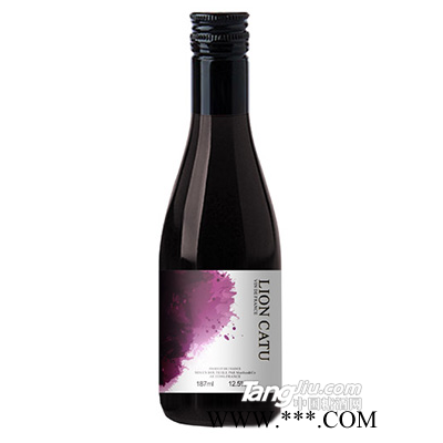 狮卡图美乐干红葡萄酒187ml