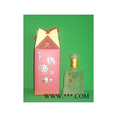 四角蒙古包精品奶酒