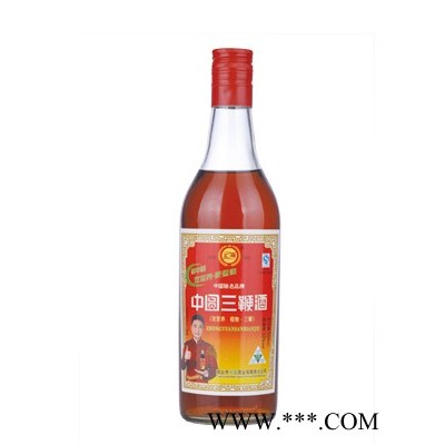 中圆三鞭酒500ml普